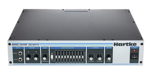 Hartke Ha2500 Amplificador Cabezal Para Bajo 250w Compresor.