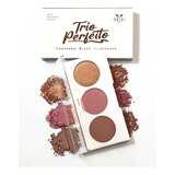 Paleta Trio Perfeito Contorno Blush E Iluminador Dride Cor 3