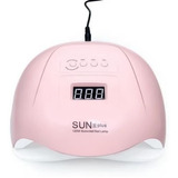 Cabine De Led Seca Gel Uv 120   Rosa