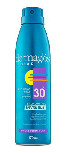 Dermaglos Protector Solar En Spray Spf 30 X170ml 
