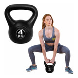 Pesa Rusa 4 Kg/8.8 Lb Kettlebell, Funcional Cross Tayga Color Negro