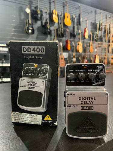 Pedal Behringer Digital Delay Dd-400 Usado