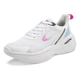 Tenis Plataforma Mujer Stars Of The World Blanco 125-774