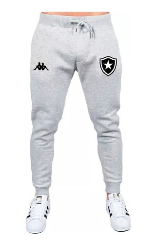 Calça Moletom Botafogo Masculino Feminino Academia Musculaçã