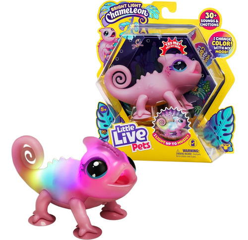 Little Live Pets Camaleon Interactivo C/sonidos Color 26365 