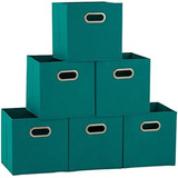 Household Organizador Set 6 Cubos Almacenamiento Ropa 