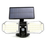 Fk Lampara Led Solar Exterior Sensor Luces Foco 3modos 78