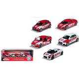 Set 5 Audi Fc Bayern De Múnich Majorette Escala 1:64 Futbol 