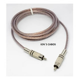 Cabo De Àudio Coaxial Digital Spdif Rca  3 Metros 