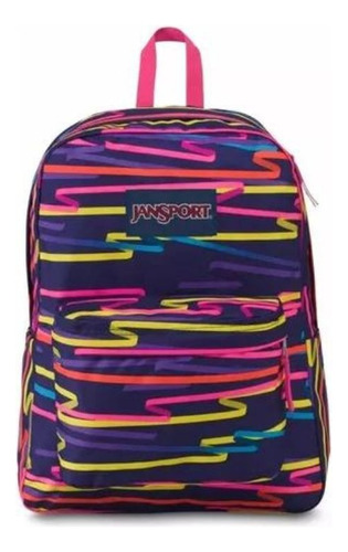 Mochila Escolar Jansport 17' Superbreak Tropical Mania