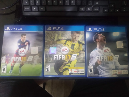 Fifa 16, 17 Y 18 Para Ps3