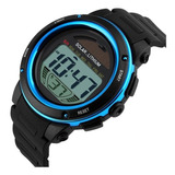 Reloj Solar Skmei 1096/ Hombre, Mujer, Niños, Resist Al Agua