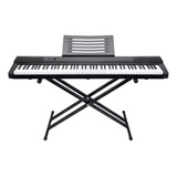Piano Teclado Electrónico Ayson Mk-887 Sensibilidad + Base