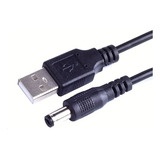Cable De Alimentación Usb-a Dc 5v De 5.5mm Enchufe Conector