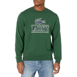 Sudadera Lacoste Original Verde Hombre Casual Importada