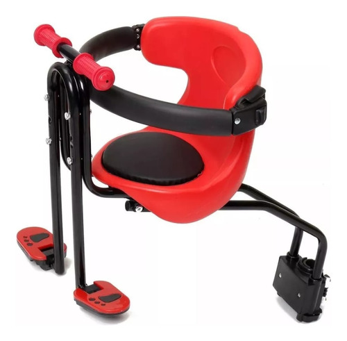 Silla Frontal De Bicicleta Para Niños Y Bebes - 33kg