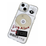 Funda Tpu Diseño Disco Sing A Love Song iPhone 13 14