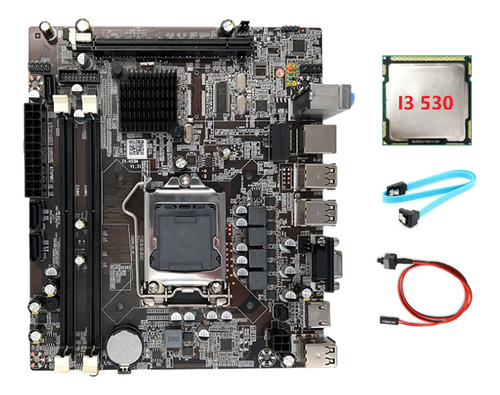 La Placa Base H55 Lga1156 Es Compatible Con Cpu Dd De La Ser