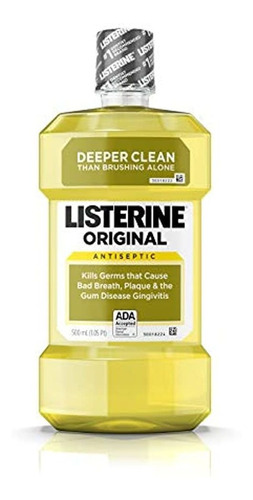 Listerine Original Antiséptico Enjuague Bucal 500 Ml