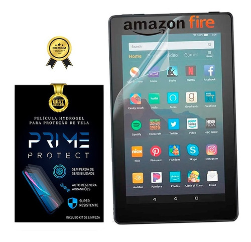 Película Hidrogel Tablet Amazon Fire 7 / 8 / 10 A Melhor