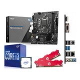 Kit Actualización Tarjeta Madre H410 Intel Core I3 Ram 16 Gb