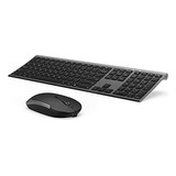 Teclado Y Ratón Inalámbricos, Vssoplor Compacto Y