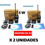 2 Radio Telefono  Profesional Baofeng Uv-82 Dual Ptt