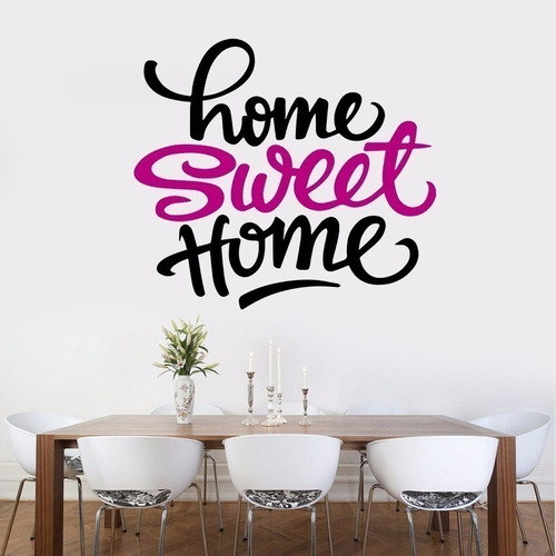 Vinilo Decorativo Hogar Dulce Hogar, Home Sweet Home