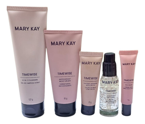 Novo Kit Timewise Mary Kay 3d ( Lançamento) Rotina Diária 