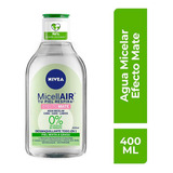 Agua Micelar Nivea Desmaquillante Efecto Mate 400 Ml