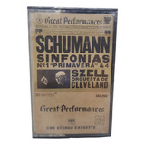 Cassette De Música Schumann Sinfonias Nº1 Primavera & 4