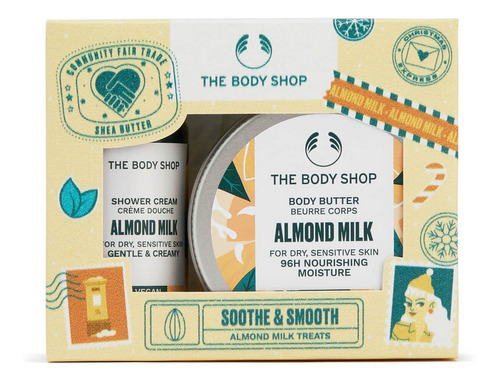  Set De Dúo Almond Milk The Body Shop