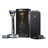 Kit Barbear Luxo Gillette Labs Navalha Aquecida Importado