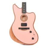 Guitarra Fender Acoustasonic Player Jazzmaster Shell Pink