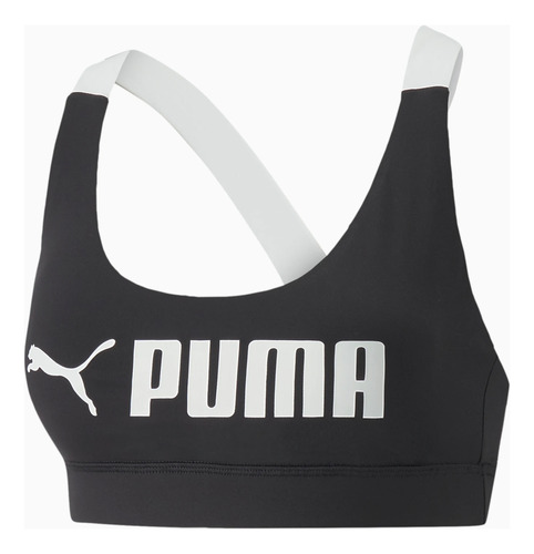 Top Puma Mid Impact Fit 52219201 Mujer