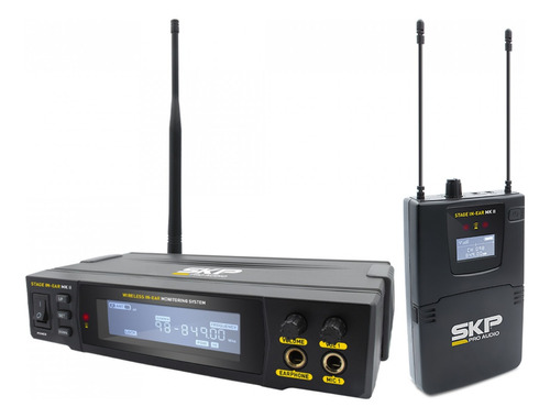 Sistema Monitor Ponto Skpro Stage In Ear Mkii Com Fone