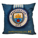 Cojín Felpa 45x45 Cm De Insignia Manchester City Extra Suave