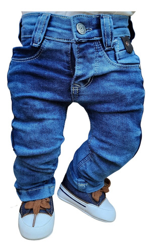 Calça Jeans Bebê Pmg Masculina 