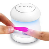 Mini Lámpara De Uñas Led Uv, Aokitec, Luz Uv De Secado Rá