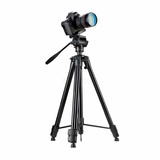 Tripode Foto Reflex Video Fluido Wf-3970 Nikon Canon 172cm