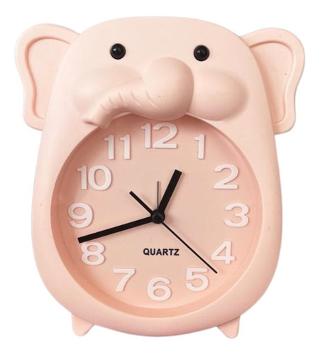 Reloj De Mesa Infantil Para Niños Decorativo De Elefante 