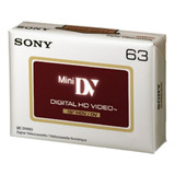 Cassette Sony Mini Dv Hdv/dv - 63 Minutos - Nuevos Sellados