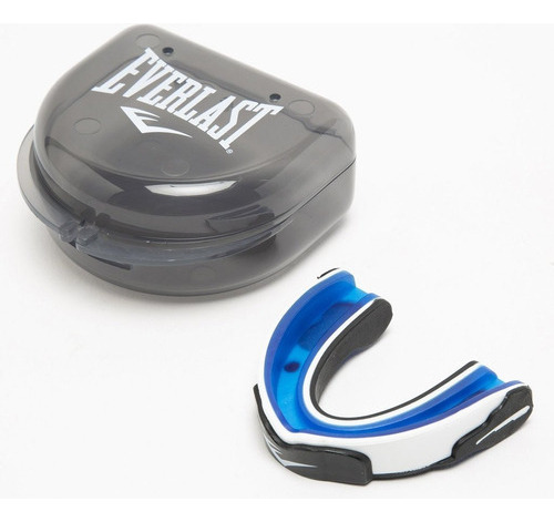 Protector Bucal Evergel Termomoldeable Everlast Color Azul Sabor Sin Sabor