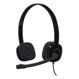 Logitech H151 Diadema Con Cable, Sonido Estéreo Con