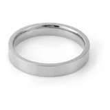 Anillos Circulares Para Hombre De 4mm, Anillos Redondos De A