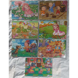 Set 7 Puzzles Rompecabezas 30 Piezas Juguete Niña Niño 