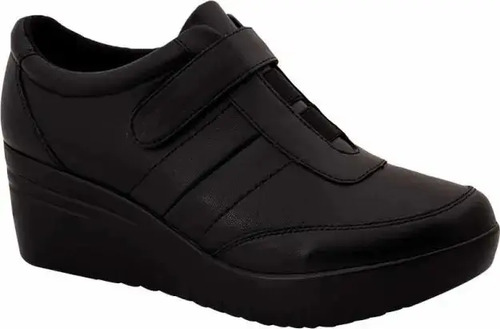 Zapato Plataforma Confort Manet Piel De Borrego 6cm 178789