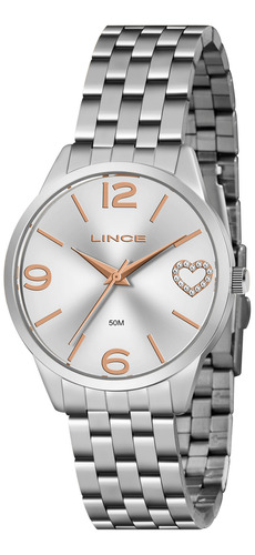 Relógio Analógico Feminino Lince Lrm4717l S2sx