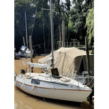 Velero Tauro 19 Pies De Astillero Guazu Con Velas Sin Motor