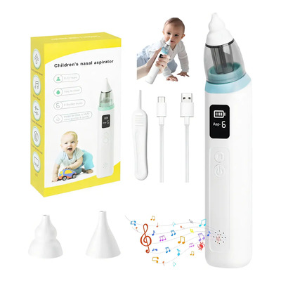 Aspirador Nasal Eléctrico Bakeway Para Bebé Con Música Suave Y Boquillas Intercambiables | MercadoLibre